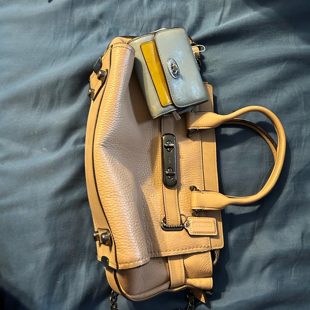 Coach project bag and wallet